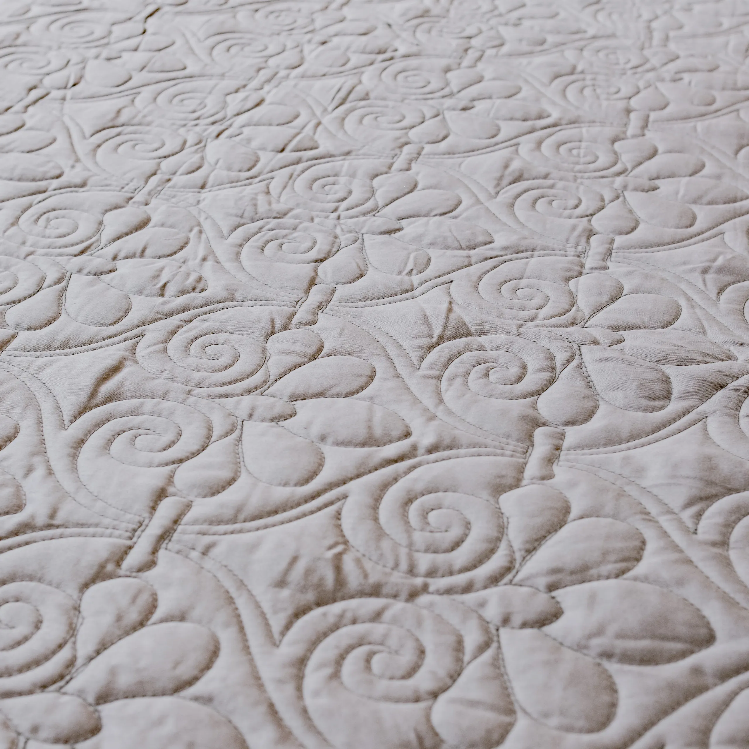 Florence Grey Quilted Bedspread (Set of 4) - Image 2