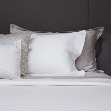 Bambooen White Quilted Bedspread (Set of 4)