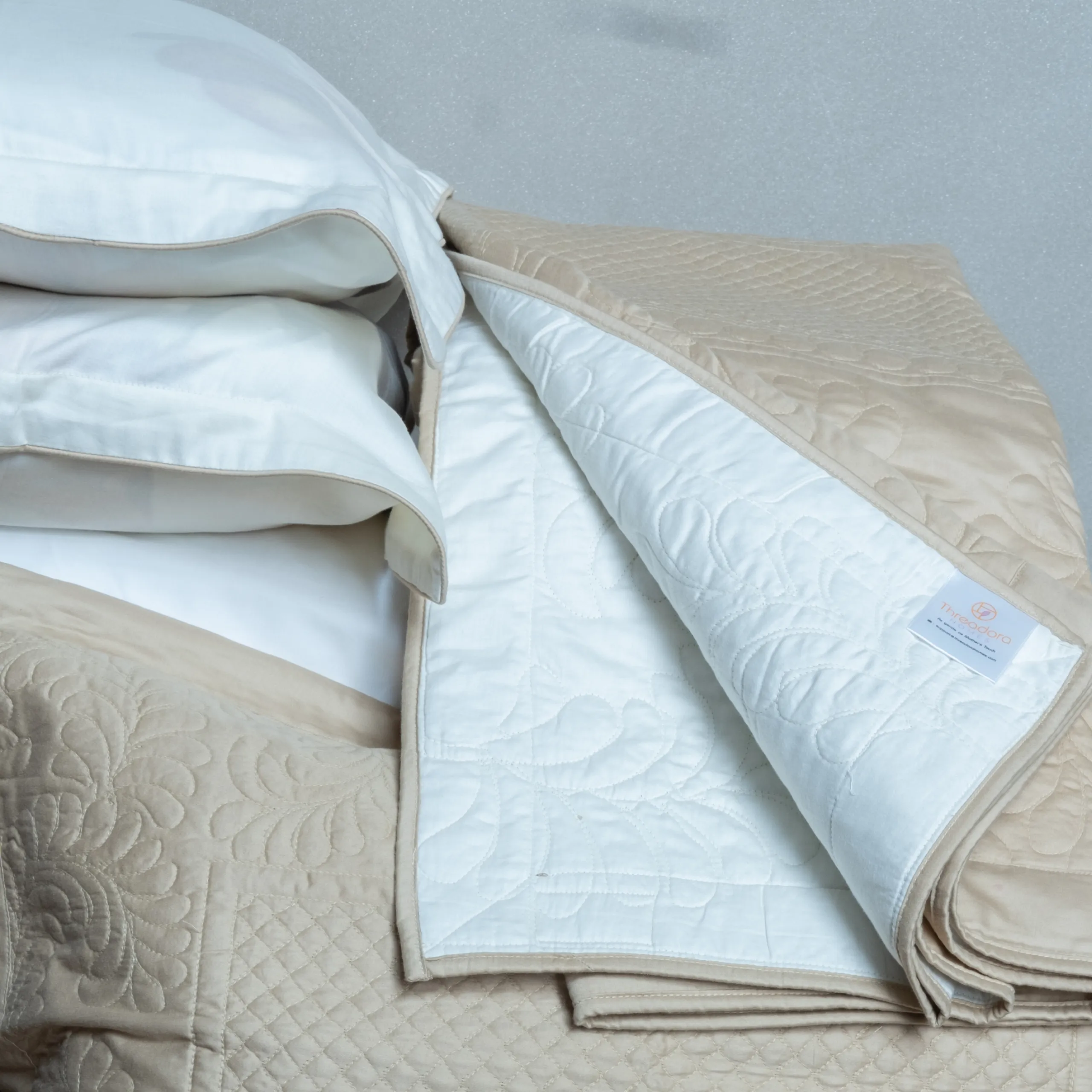 Petallyn Reversible Quilted Bedspread (Set of 6) - Image 4