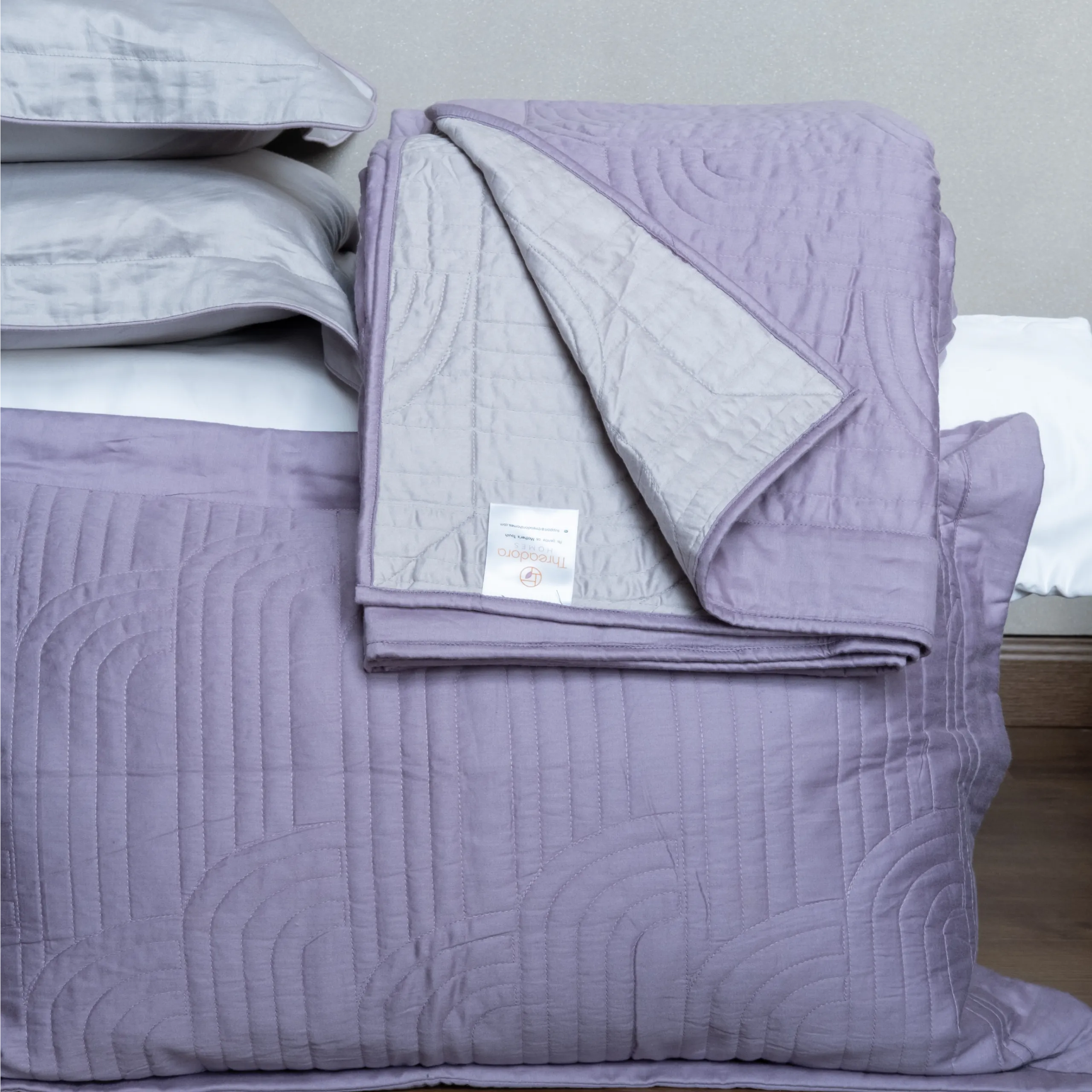 Sunrayen Reversible Quilted Bedspread (Set of 6) - Image 4